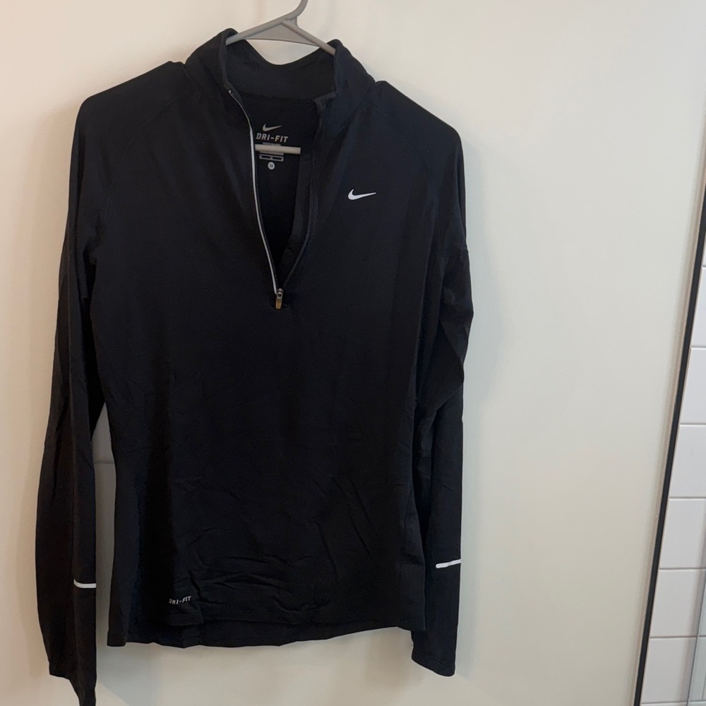 Nike Black Long Sleeve Athletic Top